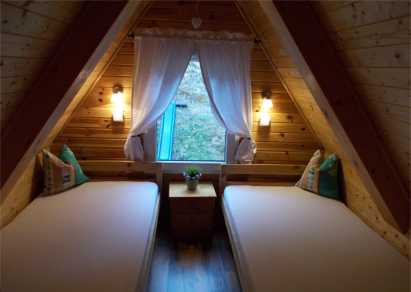 Wellness chata s výhledem - Interiér