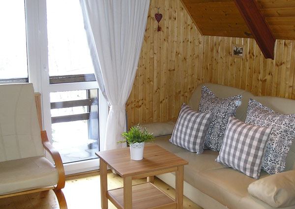 Wellness chata s výhledem - Interiér