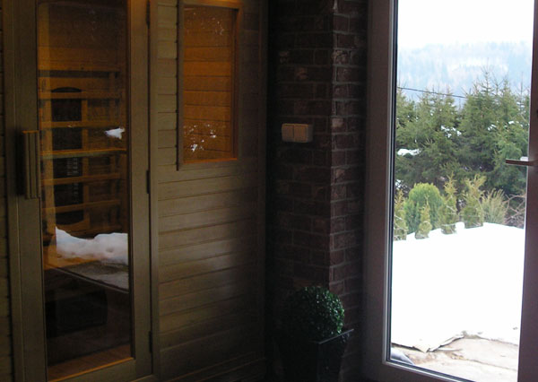 Wellness chata s výhledem - Interiér