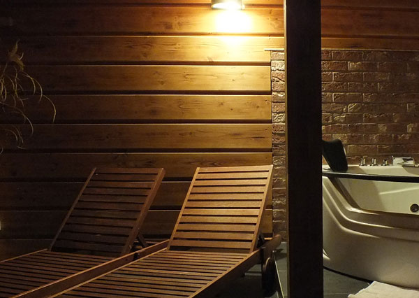 Wellness chata s výhledem - Interiér